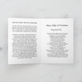 クリスチャン救済ス・カードのマリア カード (内部)