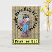 クリスチャン救済ス・カード カード (黄色い花)