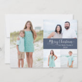 クリスチャン文字クリスマスカード 招待状 (裏面)