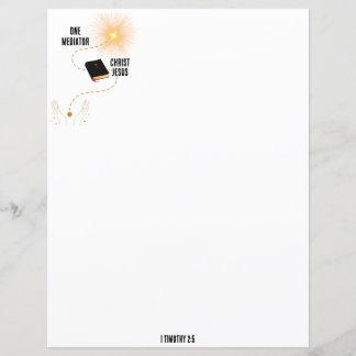 クリスチャン文房具を仲介する人が1人