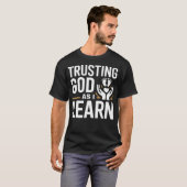 クリスチャン新米パパ 初めての父 育児 Tシャツ (正面フル)