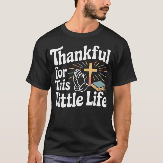 クリスチャン新米ママ 初めての子育て Tシャツ (正面)
