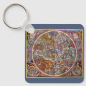 クリスチャン星座の地図、南の空 キーホルダー (正面)