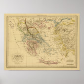 クリスチャン時代の初めの古代ギリシャ ポスター (正面)