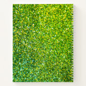 クリスチャン書のビジョンのカスタマイズ可能な緑 ノートブック (裏面)