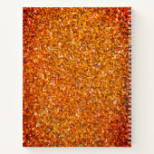 クリスチャン書のビジョンのカスタマイズ可能な赤 ノートブック (裏面)