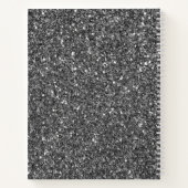 クリスチャン書スTHE VISIONカスタマイズ可能なグレー ノートブック (裏面)