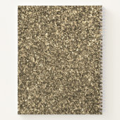 クリスチャン書スTHE VISIONカスタマイズ可能ベージュ ノートブック (裏面)