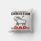 クリスチャン枕贈呈パパ クッション (正面)