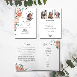 クリスチャン桃バラ葬祭令 カード