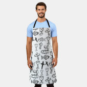 クリスチャン様式 エプロン (着用した状態)