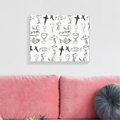 クリスチャン様式 キャンバスプリント (インサイチュ (リビング))