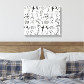 クリスチャン様式 キャンバスプリント (インサイチュ (寝室))