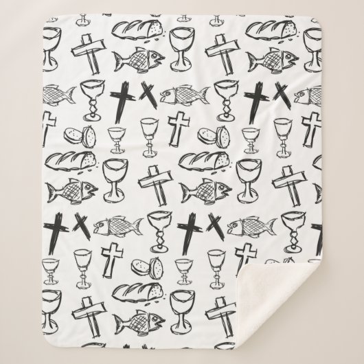 クリスチャン様式 シェルパブランケット (正面)