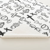 クリスチャン様式 シェルパブランケット (3/4)