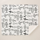 クリスチャン様式 シェルパブランケット (正面(横))