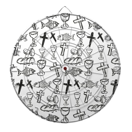 クリスチャン様式 ダーツボード (正面)