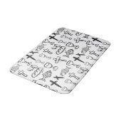 クリスチャン様式 バスマット (アングル)