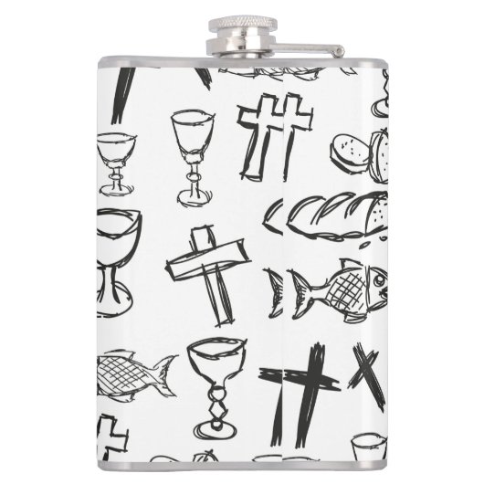 クリスチャン様式 フラスク (裏面)