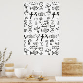 クリスチャン様式 ポスター (キッチン)