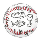 クリスチャン様式 野球ボール (正面左)