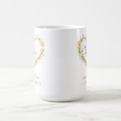 クリスチャン母の日フラワーハートマグ コーヒーマグカップ (中央)