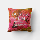 クリスチャン母の日PROV 31フローラボーナス母 クッション (裏面)