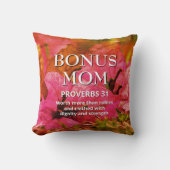 クリスチャン母の日PROV 31フローラボーナス母 クッション (正面)