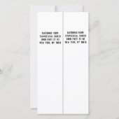 クリスチャン水カラー自然聖なる書物、 経典ブックマークCa カード (裏面)