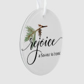 クリスチャン水彩装飾品 オーナメント (正面)