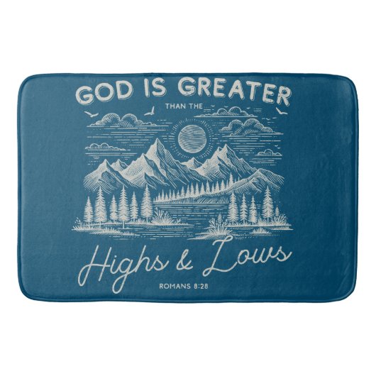 クリスチャン浴場 バスマット (正面)