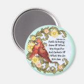 クリスチャン深紅色信仰 マグネット (正面/裏面)