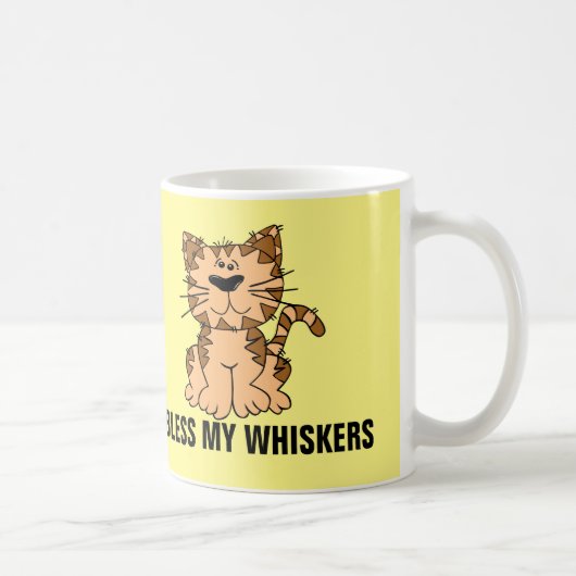 クリスチャン猫好きコーヒーマグ コーヒーマグカップ (右)