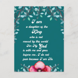 クリスチャン王のクリスチャン娘 ポストカード