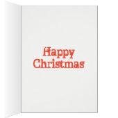 クリスチャン疑問に思アートとバイブルの聖句の星クリスマス (内側 (右))