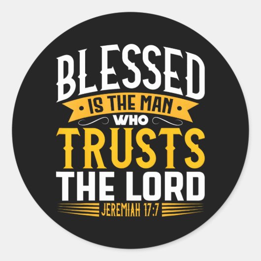 クリスチャン祈りの言葉イエズロード神救い聖書 ラウンドシール (正面)