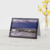 クリスチャン祈りの言葉グリーティングカード カード (黄色い花)