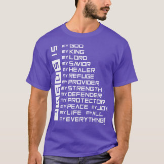 クリスチャン祈りの言葉バイブルイエスキリスト Tシャツ