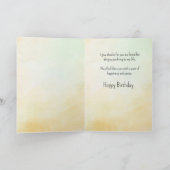 クリスチャン祈りの言葉フレンド誕生日キージャンゲームバード シーズンカード (内部)