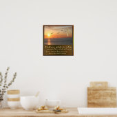 クリスチャン祈りの言葉ポスター ポスター (キッチン)