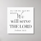 クリスチャン祈りの言葉 キャンバスプリント (正面)