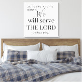 クリスチャン祈りの言葉 キャンバスプリント (インサイチュ (寝室))