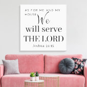 クリスチャン祈りの言葉 キャンバスプリント (インサイチュ (リビング))