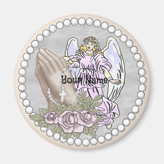 クリスチャン祈ズ・ロザリオ・エンジェル・マグネット マグネット (正面)