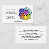 クリスチャン神に完全に頼るカエル 名刺 (正面/裏面)