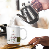 クリスチャン素朴クリスマスカロルタイポグラフィ コーヒーマグカップ