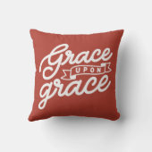 クリスチャン素朴グレース・オン・グレース装飾用クッション クッション (裏面)