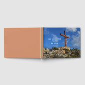 クリスチャン結婚クロスのゲストブック ゲストブック (全面)