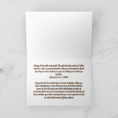 クリスチャン結婚ズカード カード (内部)