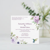 クリスチャン結婚式招待状 - ソロモンの歌 招待状 (スタンド正面)